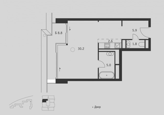 Фото ЖК Бадаевский от Capital Group. Жилой комплекс 